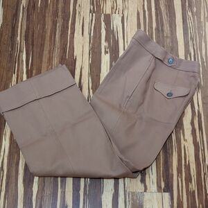 Ralph Lauren Club Monaco Tan Wide Pants